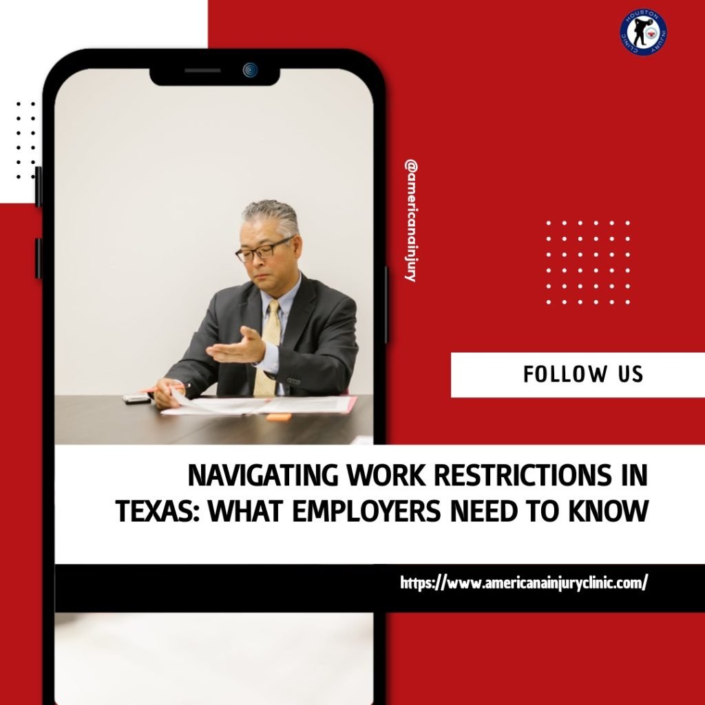 What If An Employer Cannot Accommodate Work Restrictions in Texas